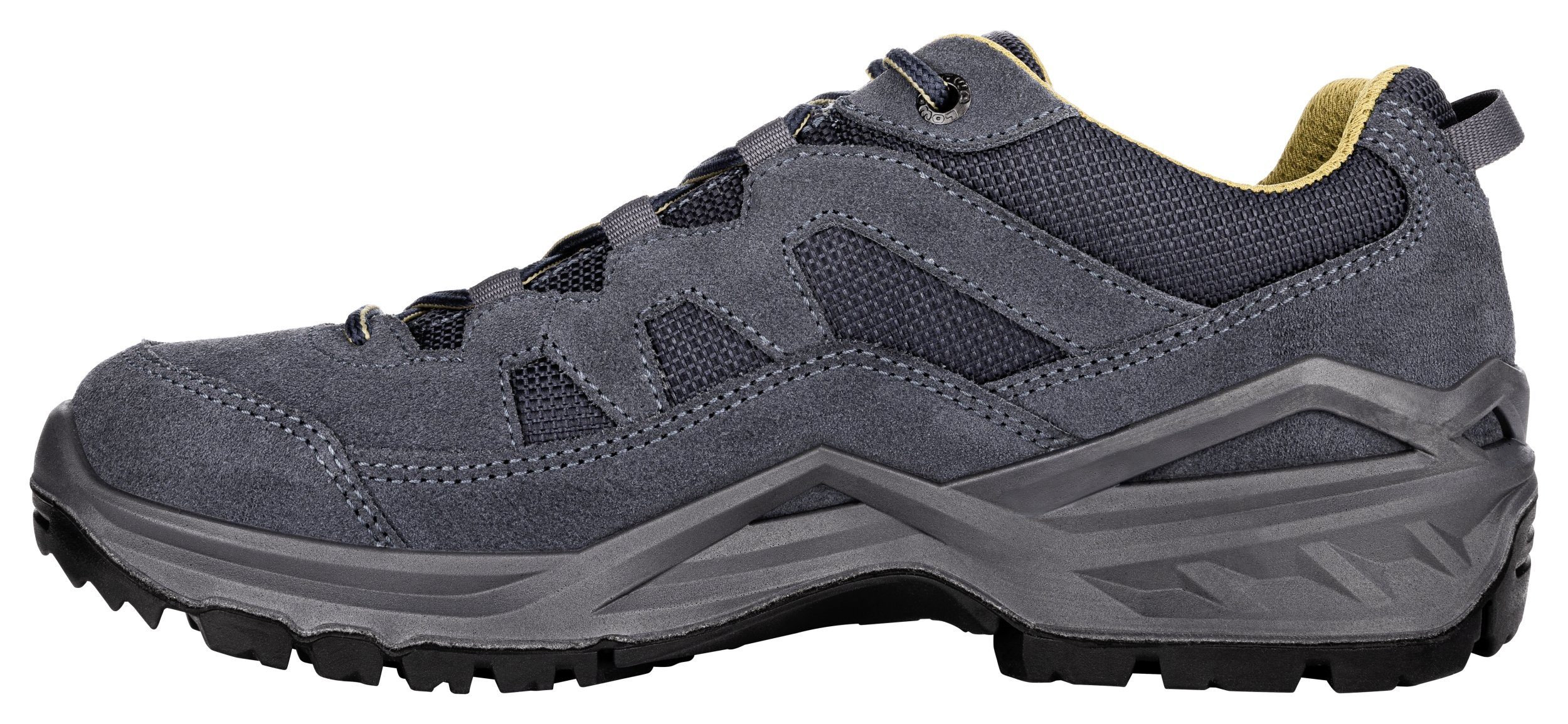 Lowa SIRKOS EVO GTX LO STAHLBLAU/SENF Wanderschuh günstig online kaufen