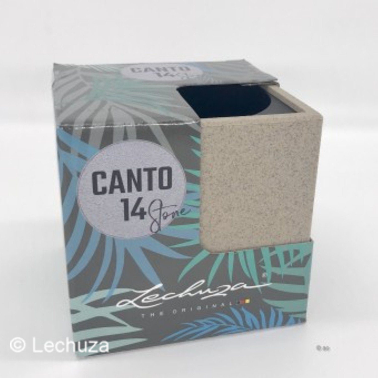 Canto Lechuza® Kräutertopf 14 sandbeige Stone Pflanztopf