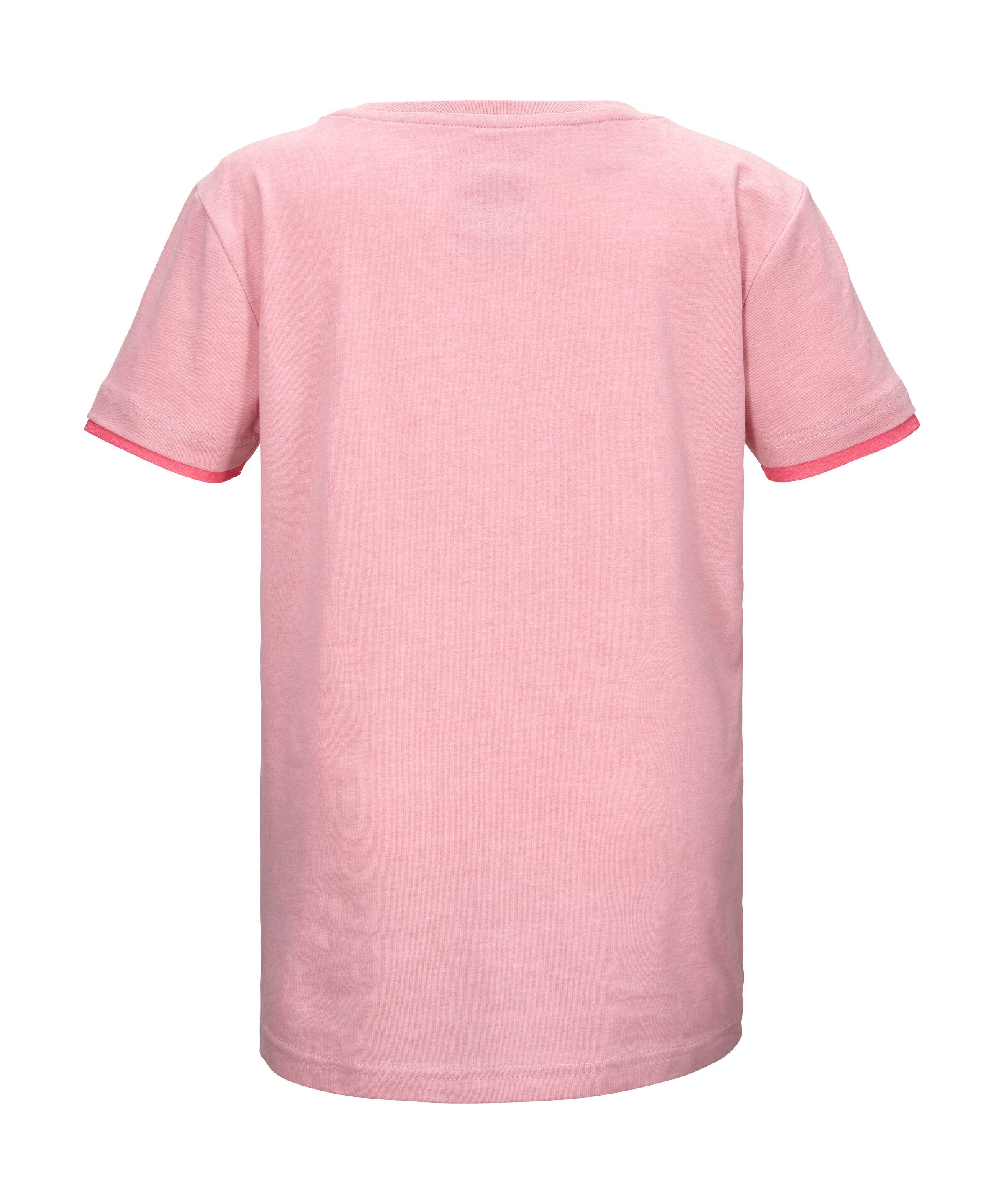 Killtec T-Shirt KOS 133 GRLS TSHRT Farbenfrohes Mädchen-T-Shirt mit „Sunday“-Print