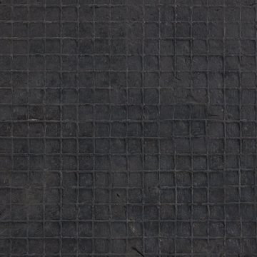 Fußmatte Gestreifte Fußmatte Gummi & Kokos, relaxdays, Höhe: 25 mm