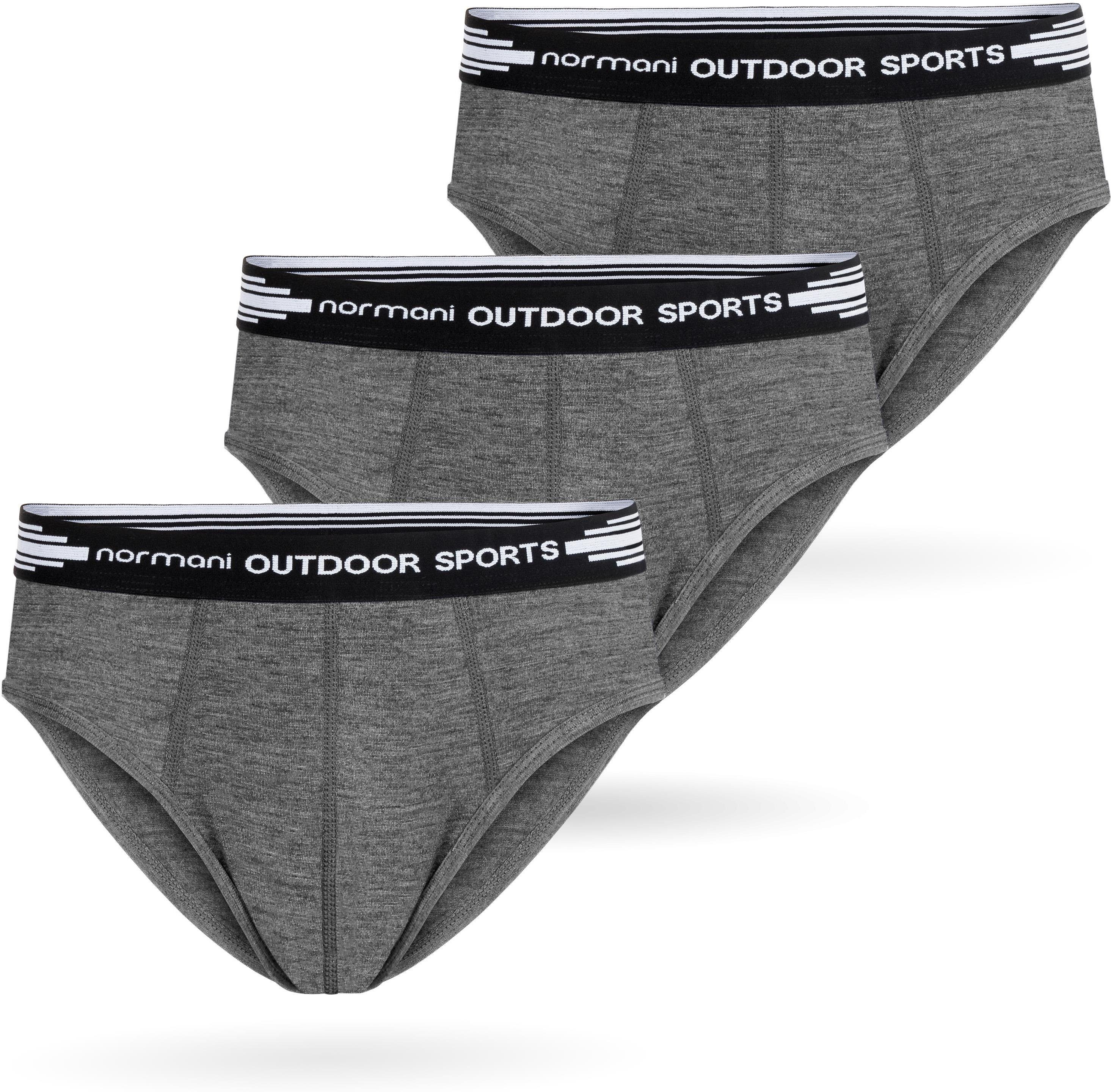 normani Slip 3er Pack Herren Merino günstig online kaufen