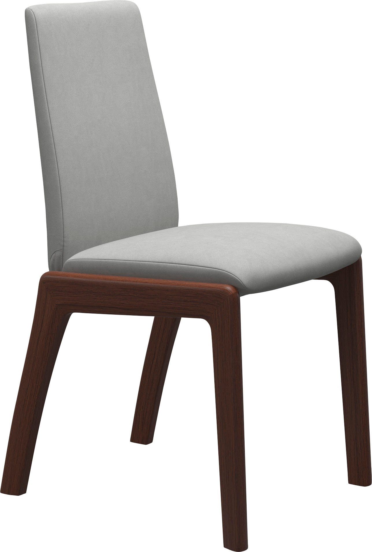 Stressless® Polsterstuhl Laurel, Low Back, Größe M, mit abgerundeten Beinen in Walnuss