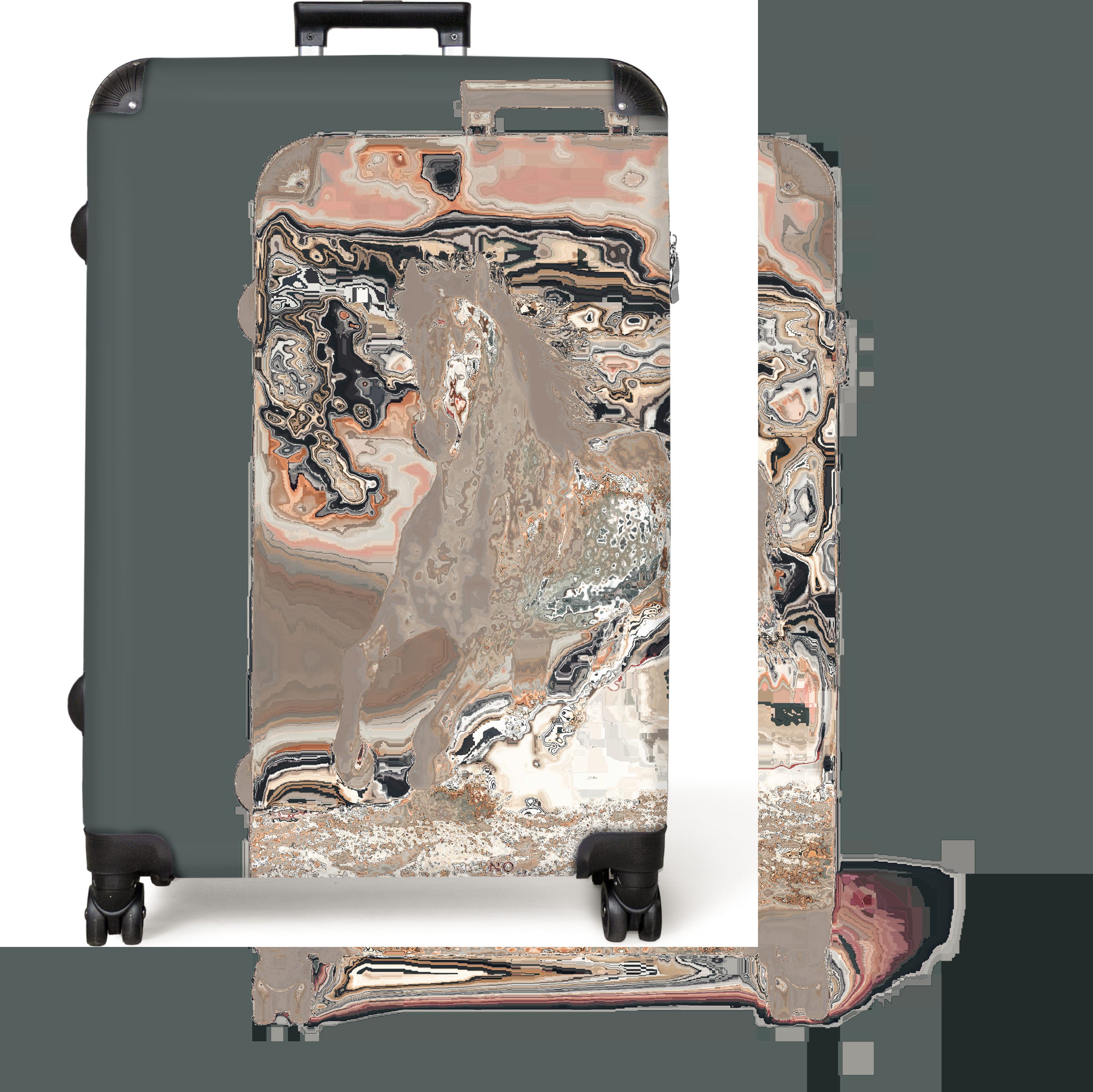 NoBoringSuitcases.com© Hartschalen-Trolley Tiger - Wildtiere - günstig online kaufen