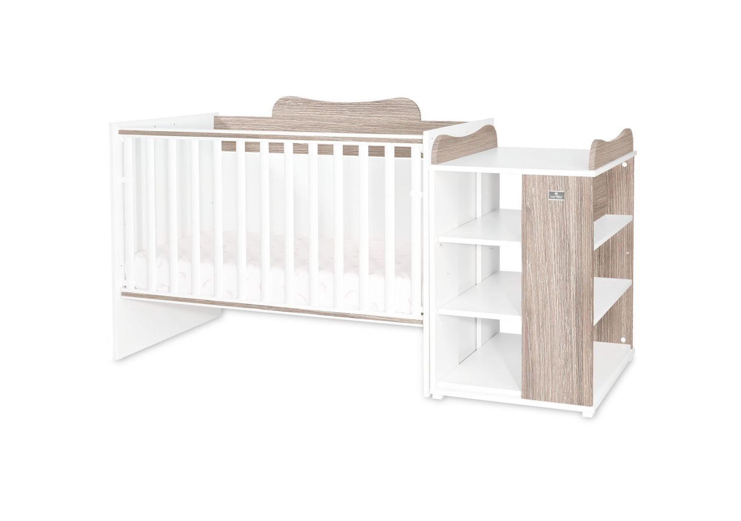 Lorelli Komplettbett Babybett Multi, Jugendbett, Schreibtisch, günstig online kaufen