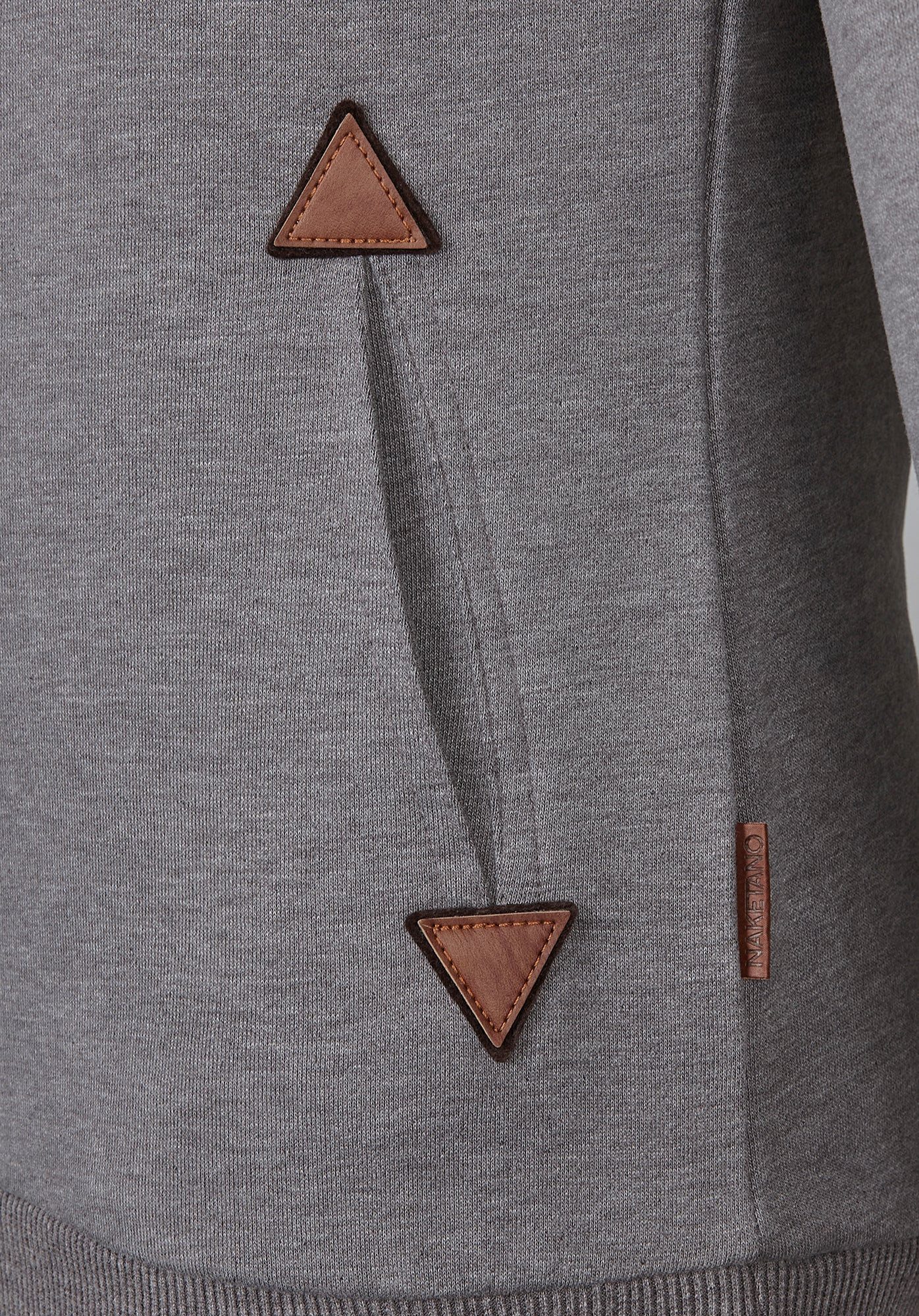 naketano Hoodie Kapuzenpullover Damen Baumwolle, weich, Kapuze, Kängurutasche (Spar-Set, Allroundtalent) Hoodie, weiche Sweatware, Rippbündchen, Streetwear, Loungewear