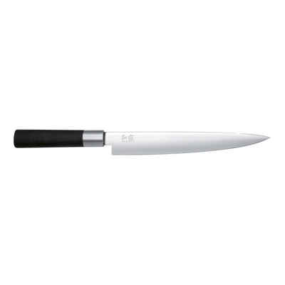 KAI Ножи для ветчины Wasabi Black 23 cm