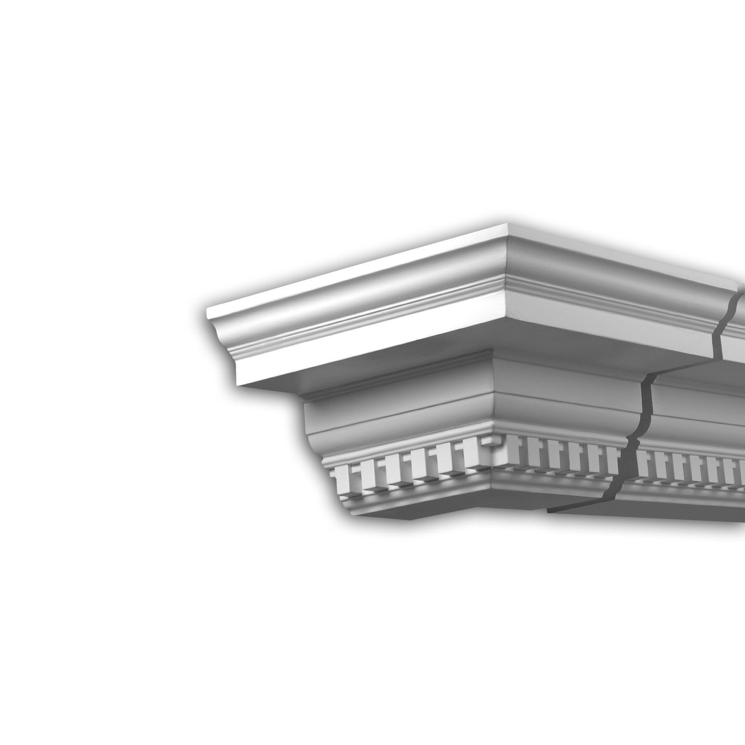 Profhome Eckprofil 431312 AußenwinkelAußenstuck Eckelement Fassadenelement (Eckelement, 1-St., Außenwinkel für Eckleiste, Fassadenprofil, Zierleiste, Stuckleiste), Eckelement