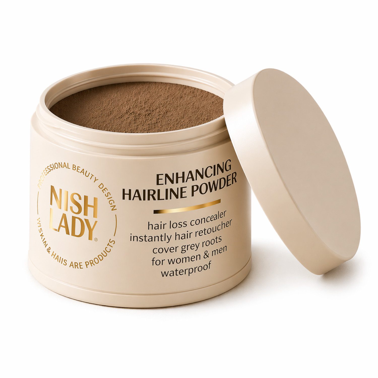 Nishlady Haaransatz-Farbpuder Nishlady Haaransatz-Puder 10 g – 4 Farben