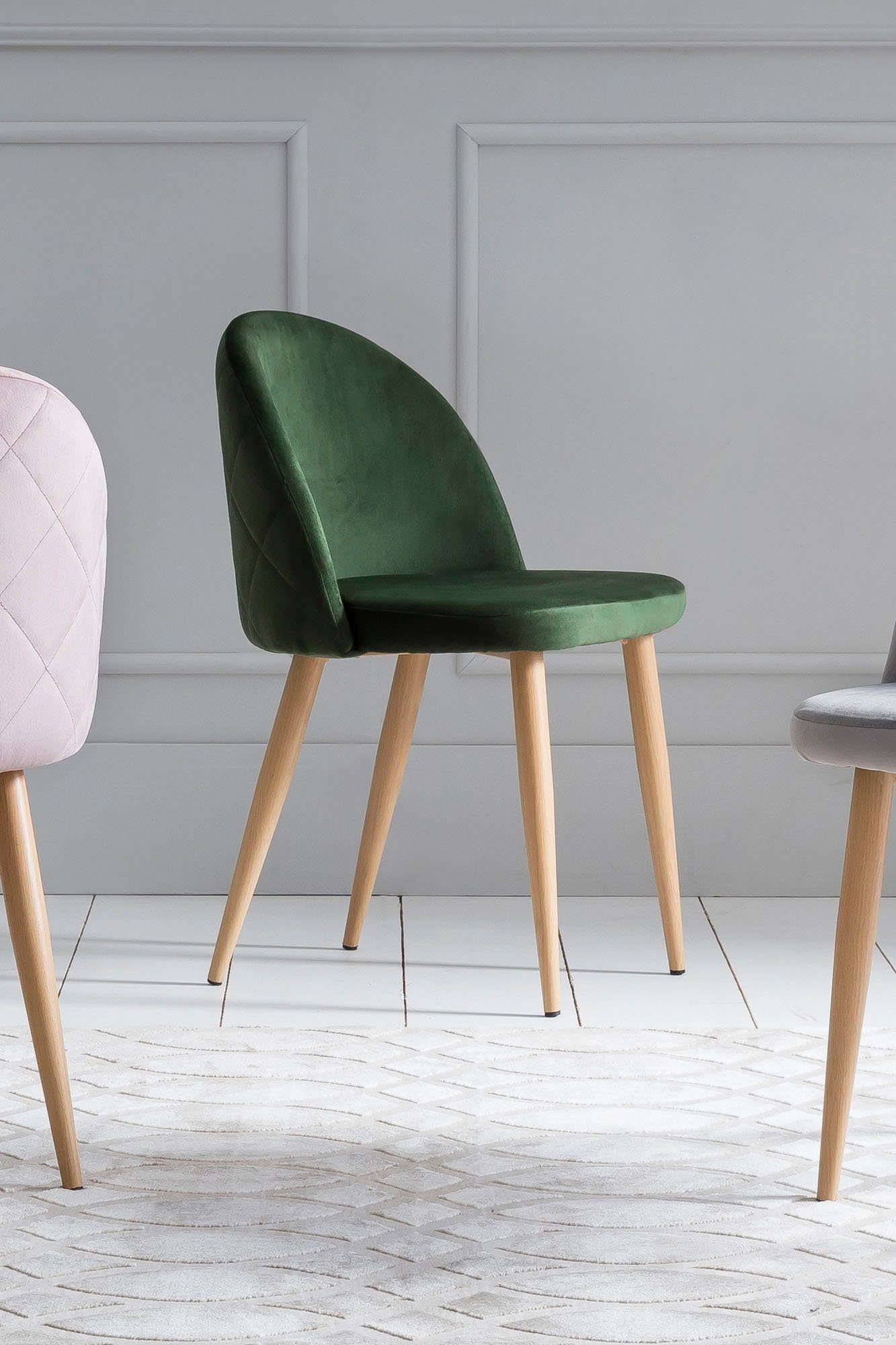 SalesFever Esszimmerstuhl in Samt Optik, bequemer Schalenstuhl im 2er Set online kaufen | OTTO SalesFever Esszimmerstuhl in Samt Optik, bequemer Schalenstuhl im 2er Set online kaufen | OTTO