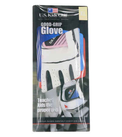 U.S. Kids Golf Golfhandschuhe »U.S. KIDS Golf Handschuhe elastische Kinder Golf-Handschuh für die linke Hand Sport-Handschuhe Weiß/Rosa«