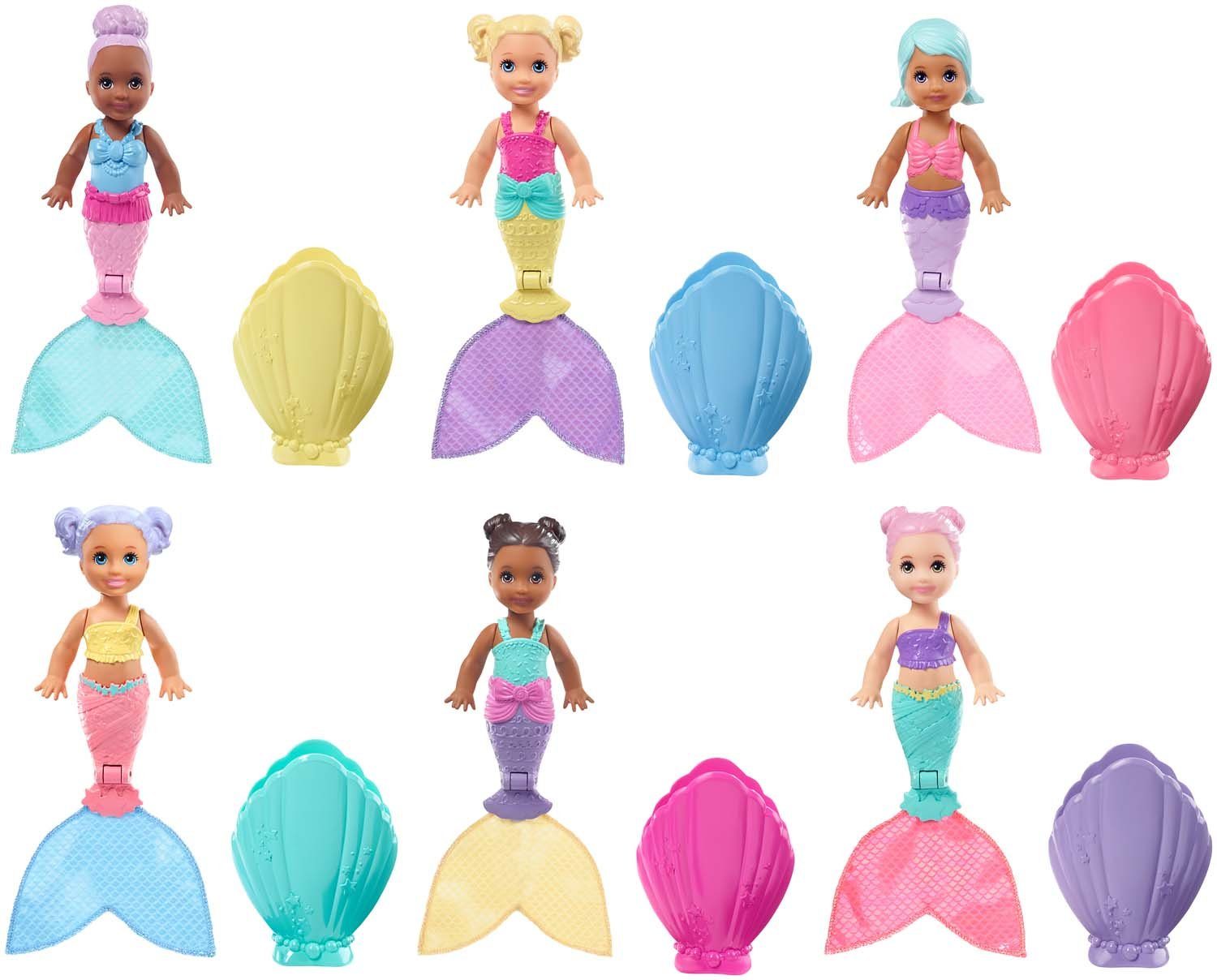 Mattel Meerjungfrauenpuppe Meerjungfrauen - Mattel® Dreamtopia GHR66 Überraschungs Barbie