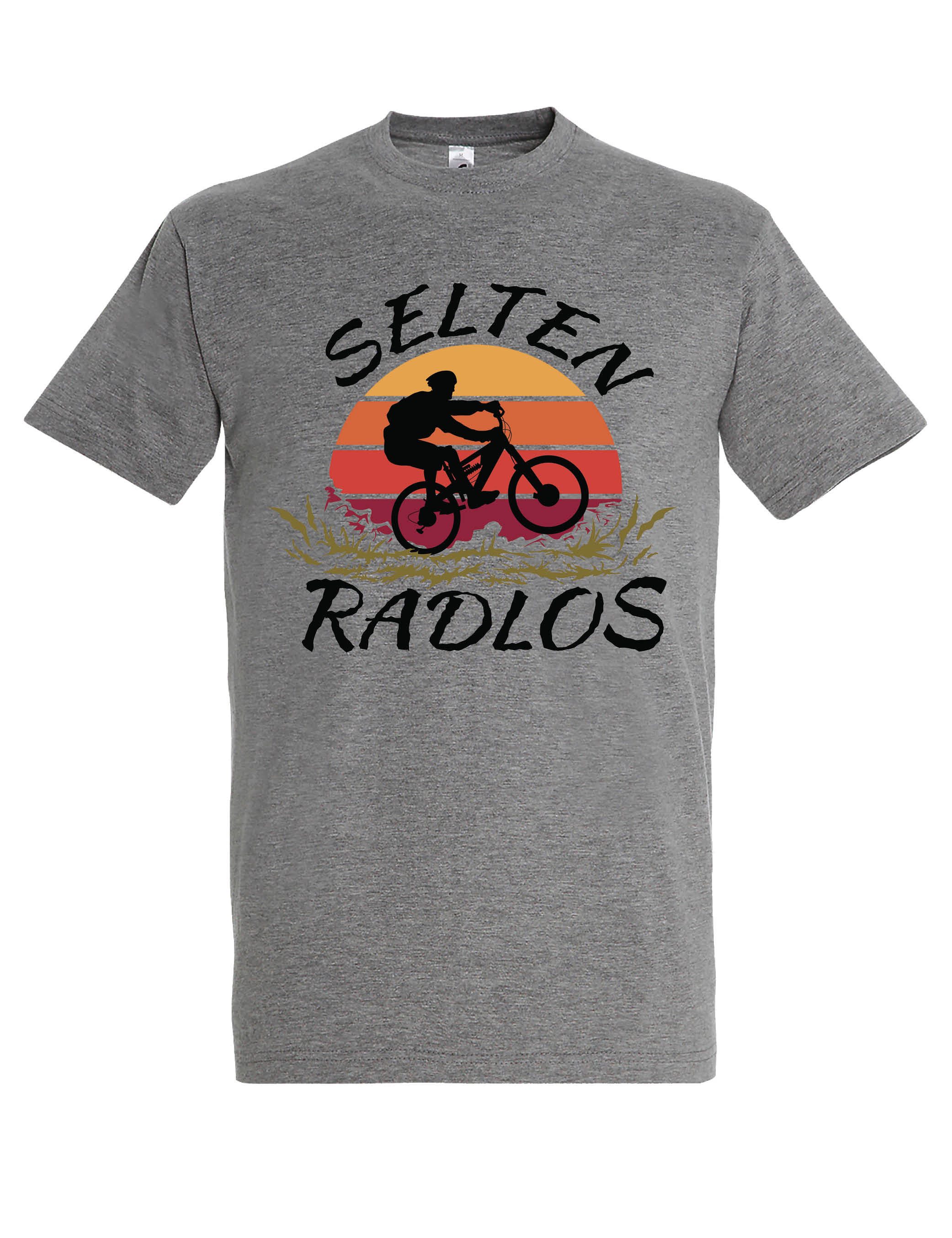 Youth Designz Print-Shirt "Selten Radlos" Herren günstig online kaufen