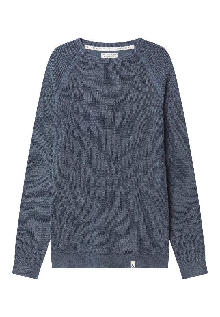 colours & sons Rundhalspullover