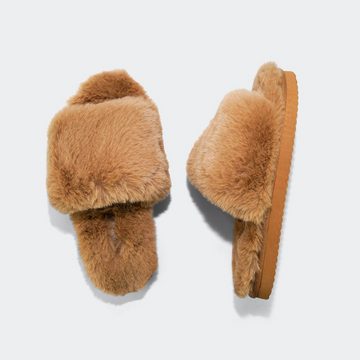 Flip Flop slide*fur 2 Pantoffel mit kuscheliger Innensohle