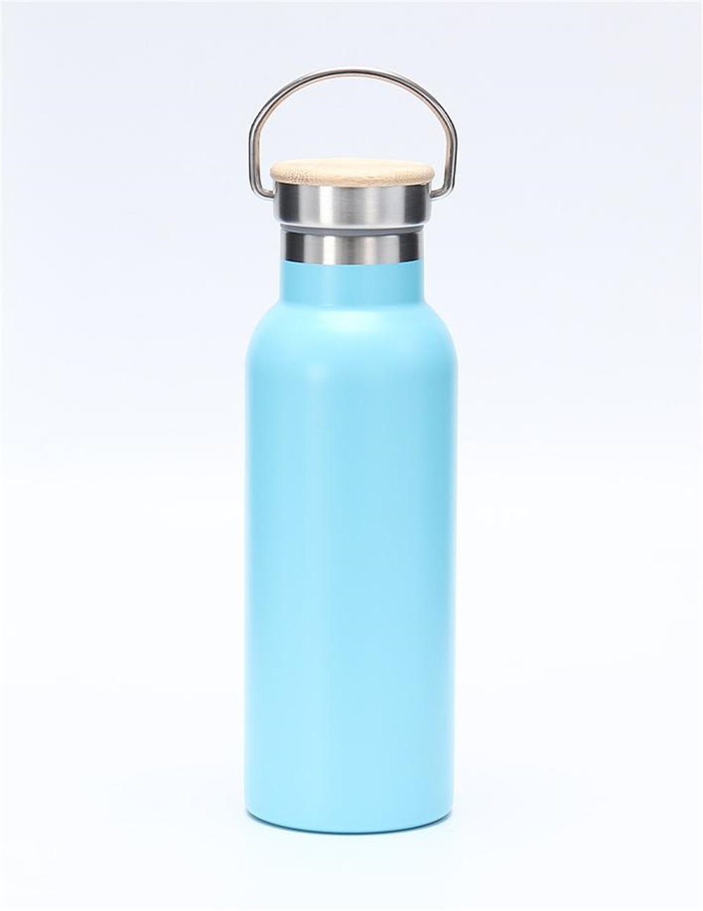 Rouemi Isolierflasche kalt 12h Blau Doppeltes Kühlbecher,mit Thermobecher,500/750ml auslaufsicherem, Vakuum heiß/24h