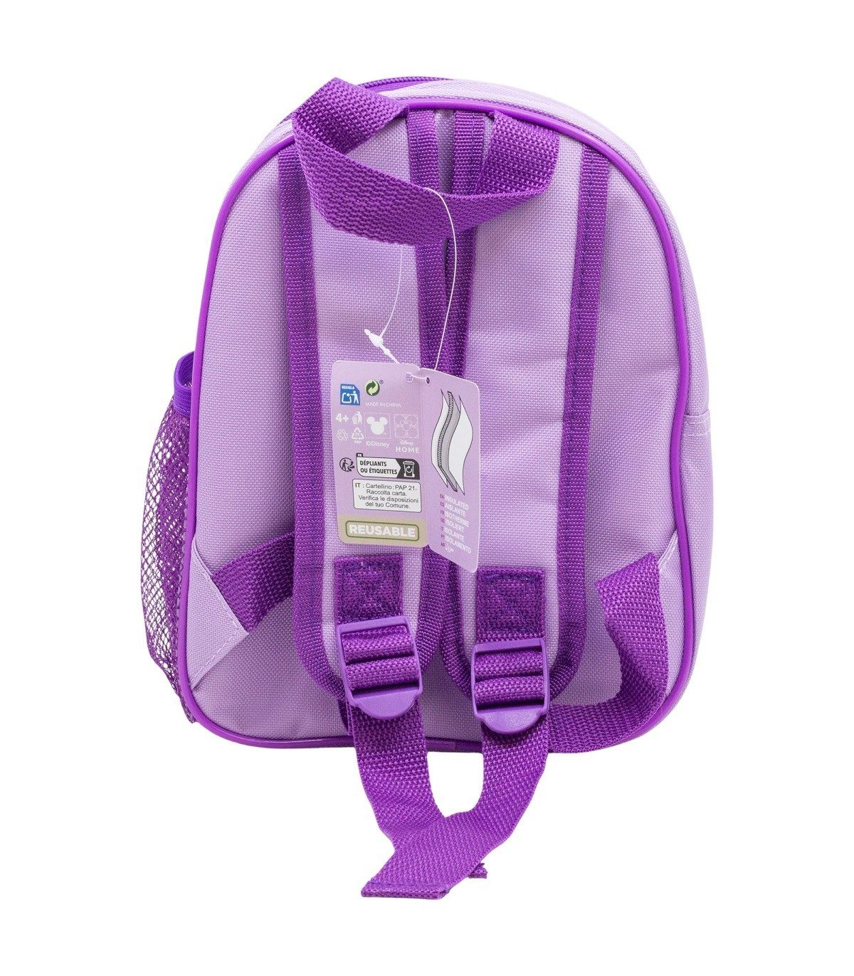Disney Frozen Brottasche Lunchbag Kinder Isoliertasche mit Tragegriff und Schultergurten, Polyester, (Packung)