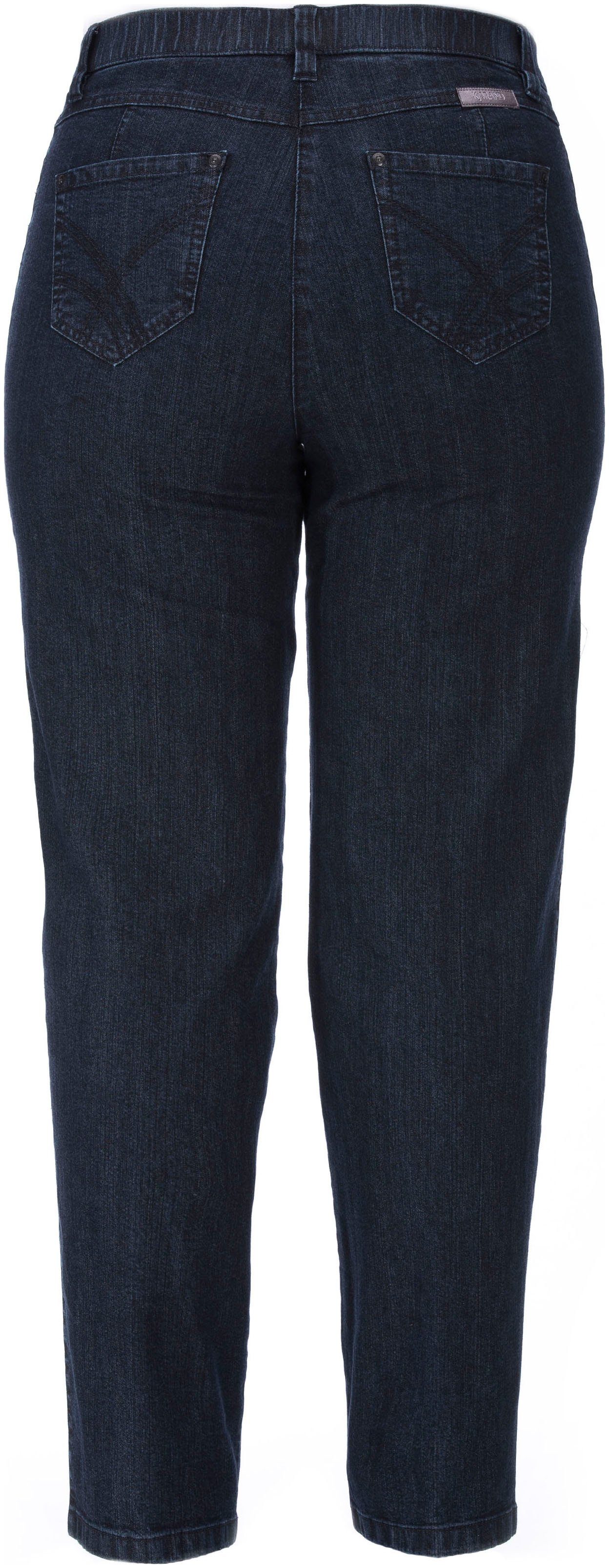 KjBRAND Stretch-Jeans Babsie Stretch-Anteil mit dark-blue Denim Stretch