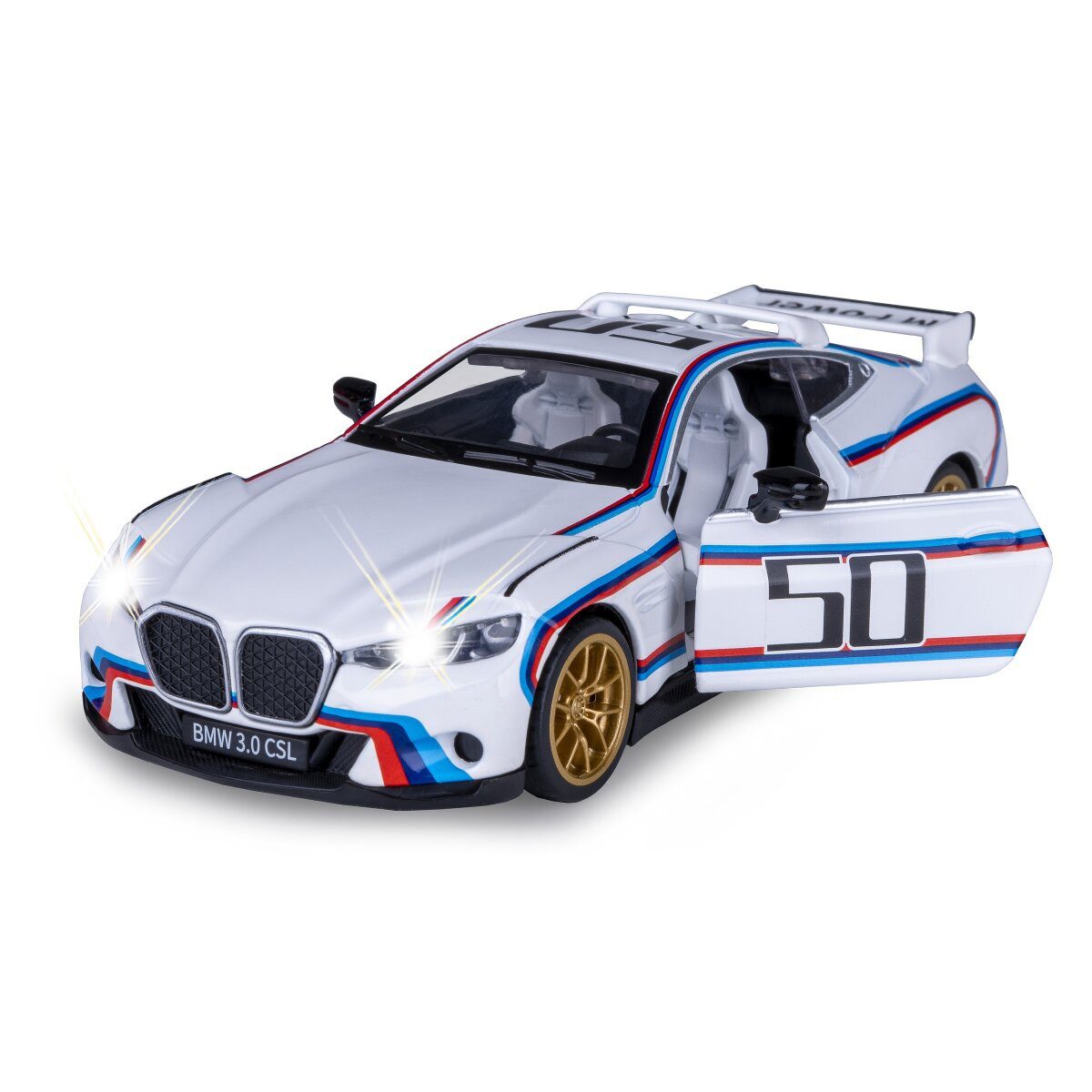 Jamara Modellauto BMW 3.0 CSL Spielzeugauto 1:34