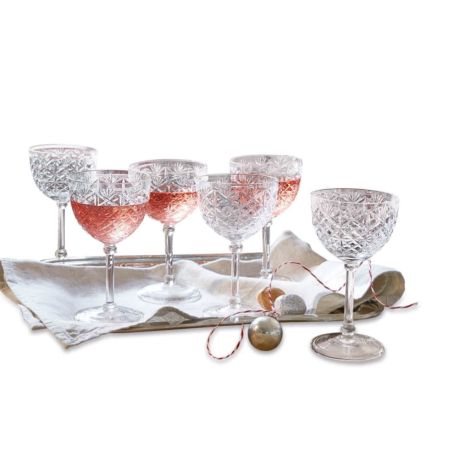 Mirabeau Glas Sektglas 6er Set Olite klar, Glas