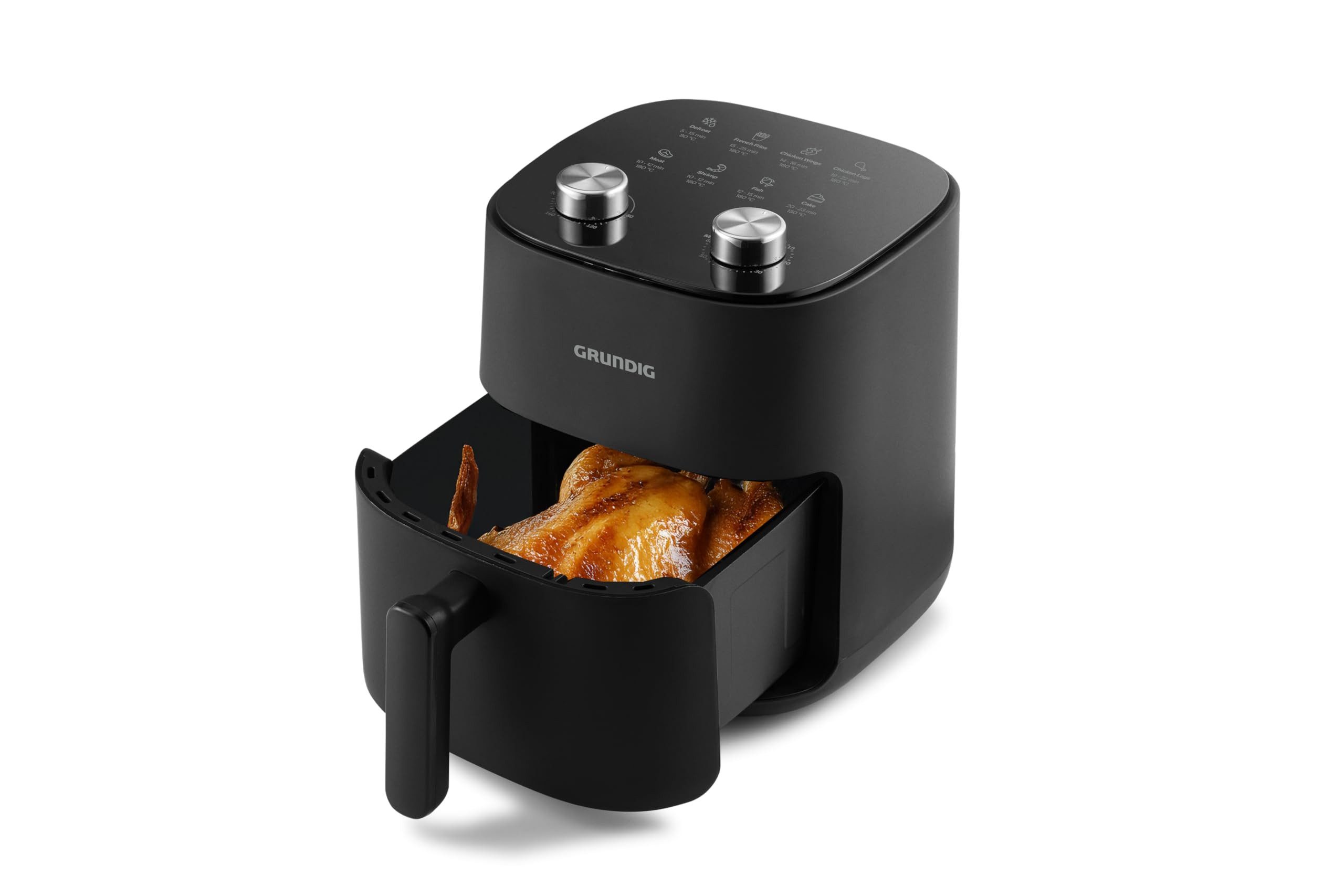 Grundig Fritteuse GMS9049, 6 l Fassungsvermögen, 1750 W Leistung, Berührungssteuerung