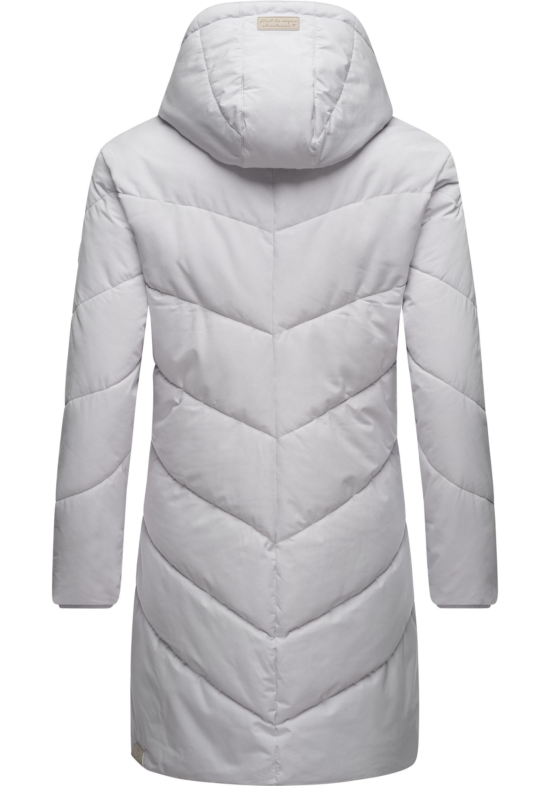 Ragwear Wintermantel Rebelka wasserdichter Winterparka mit abnehmbarer Kapuze