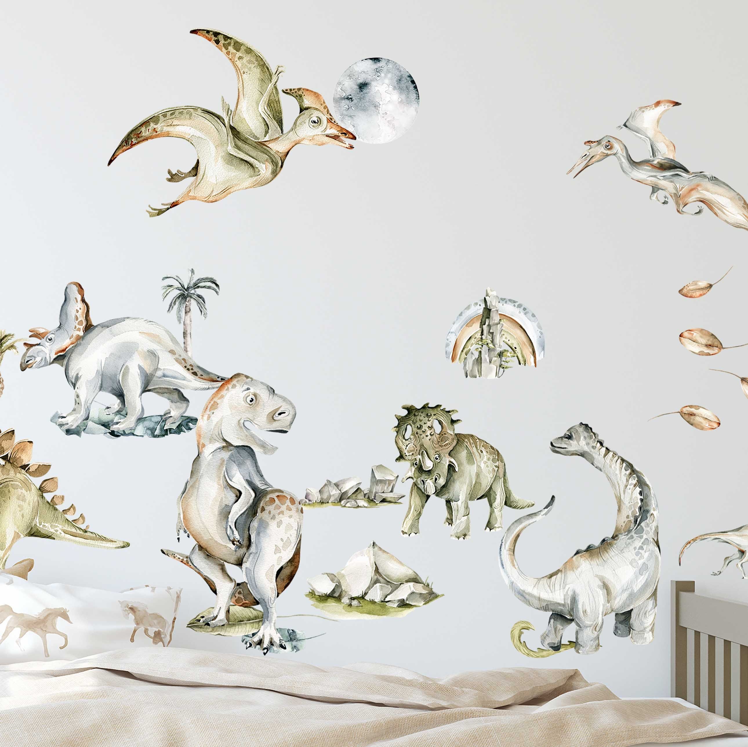 WANDKIND Wandtattoo Dinosaurier V376 (Dino), Wieder günstig online kaufen
