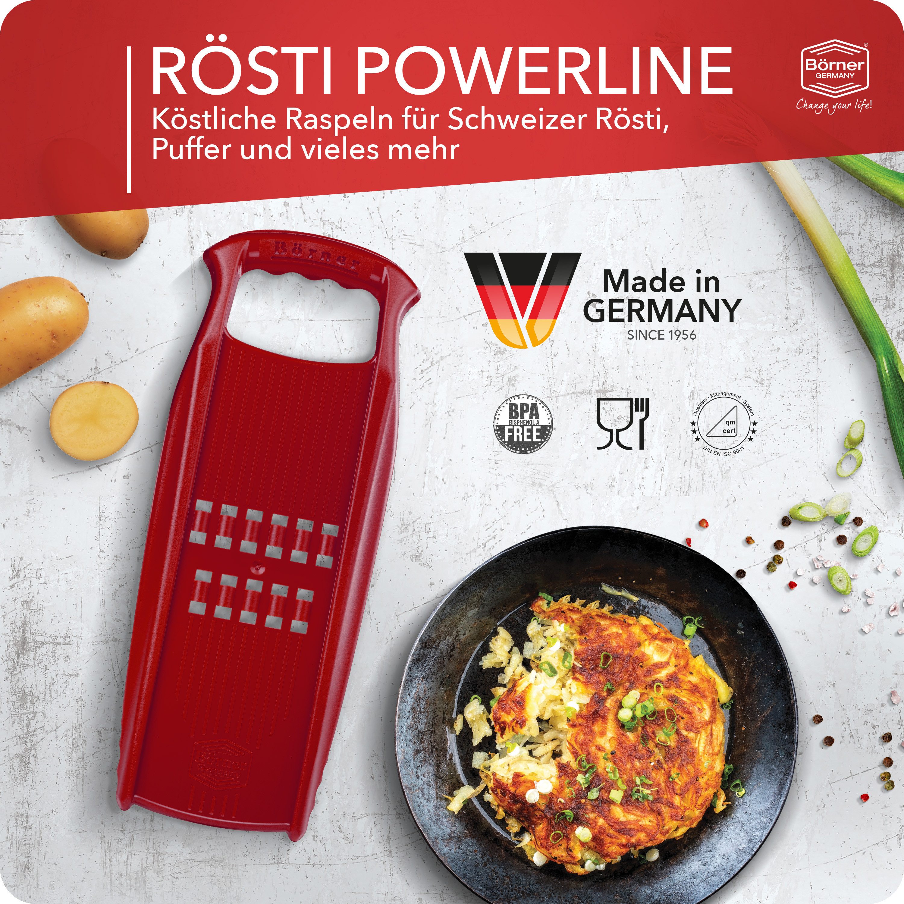 Börner Gemüseschneider Rösti PowerLine