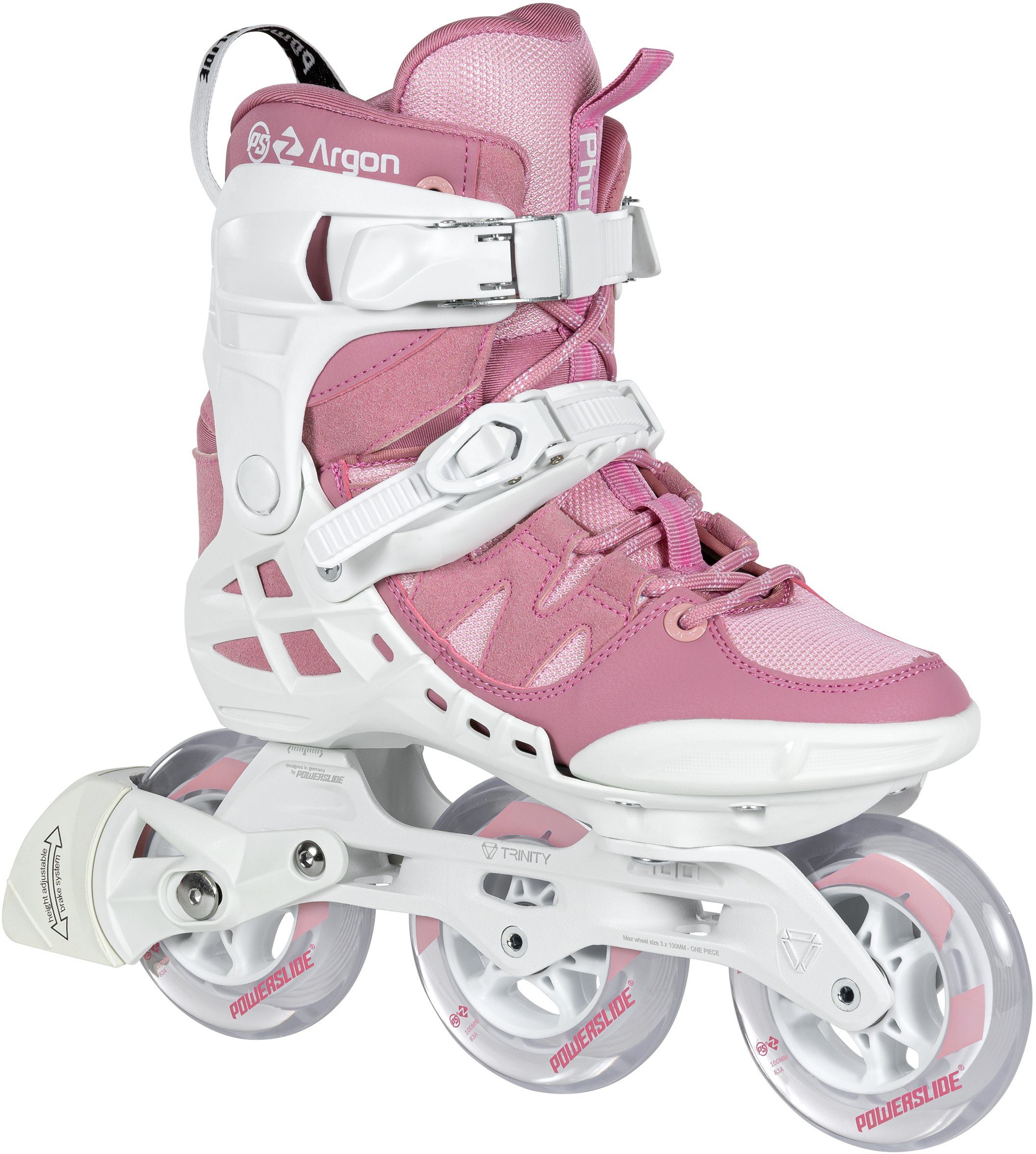 Inlineskates Phuzion Argon Rose 100
