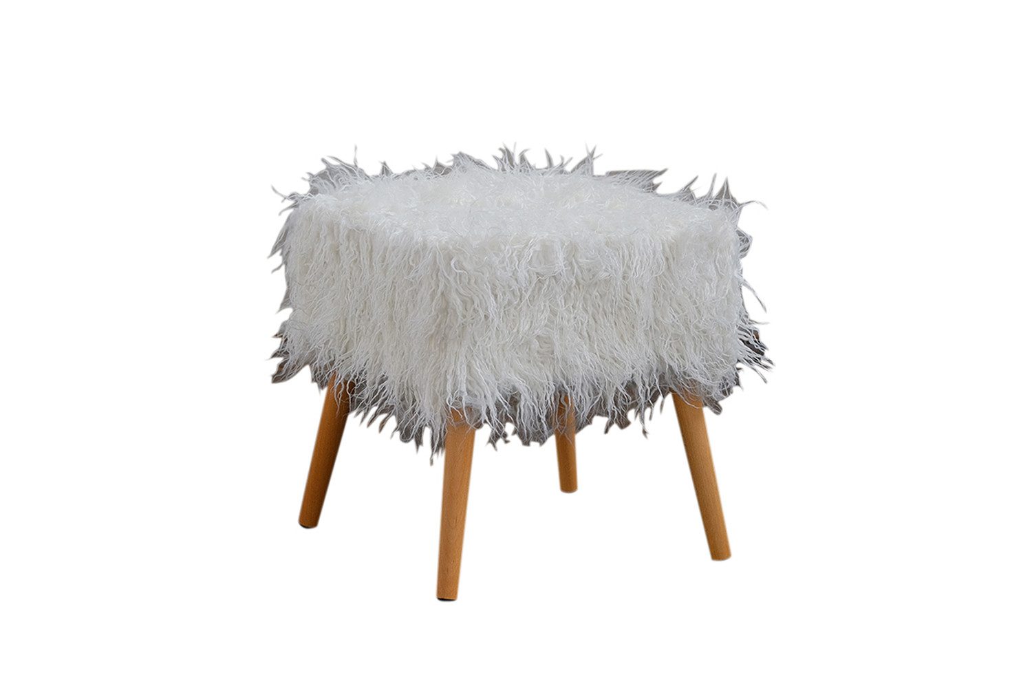 KAWOLA Hocker FYNN, Fell Fellhocker verschiedene günstig online kaufen