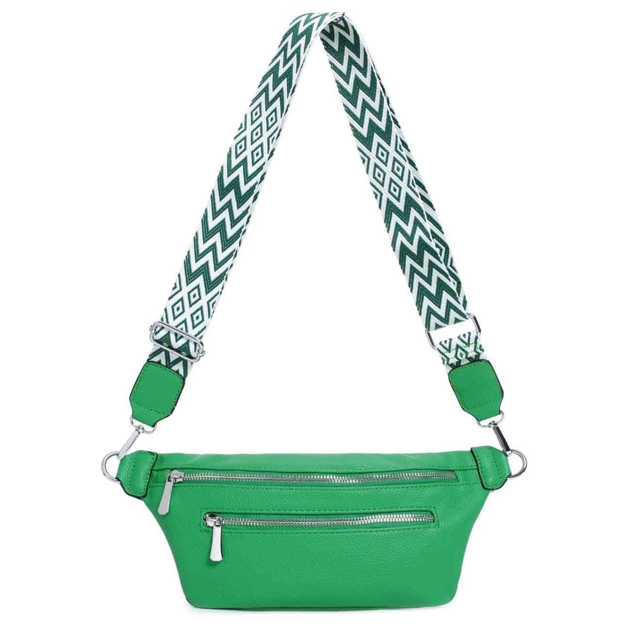Bauchtasche Damen Brusttasche Bodybag Crossover Umhängetasche Gürteltasche Bag