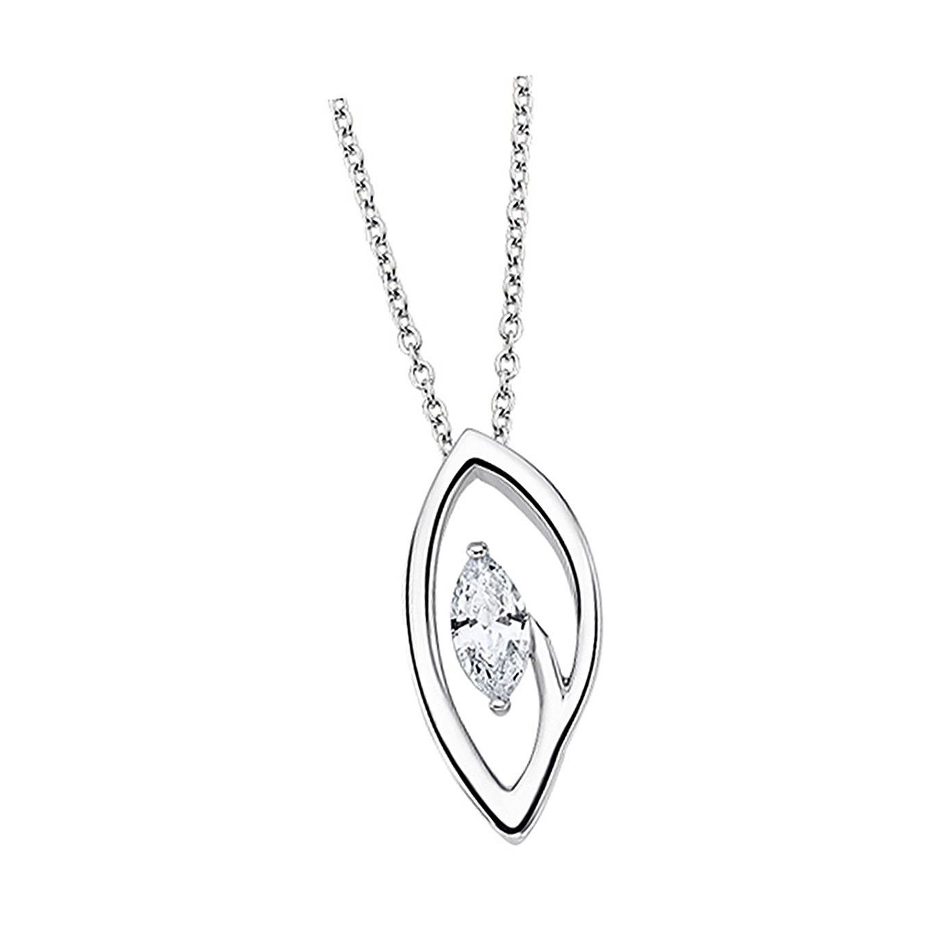 Silberkette Lotus Silver Oval Halskette LP1910-1/1