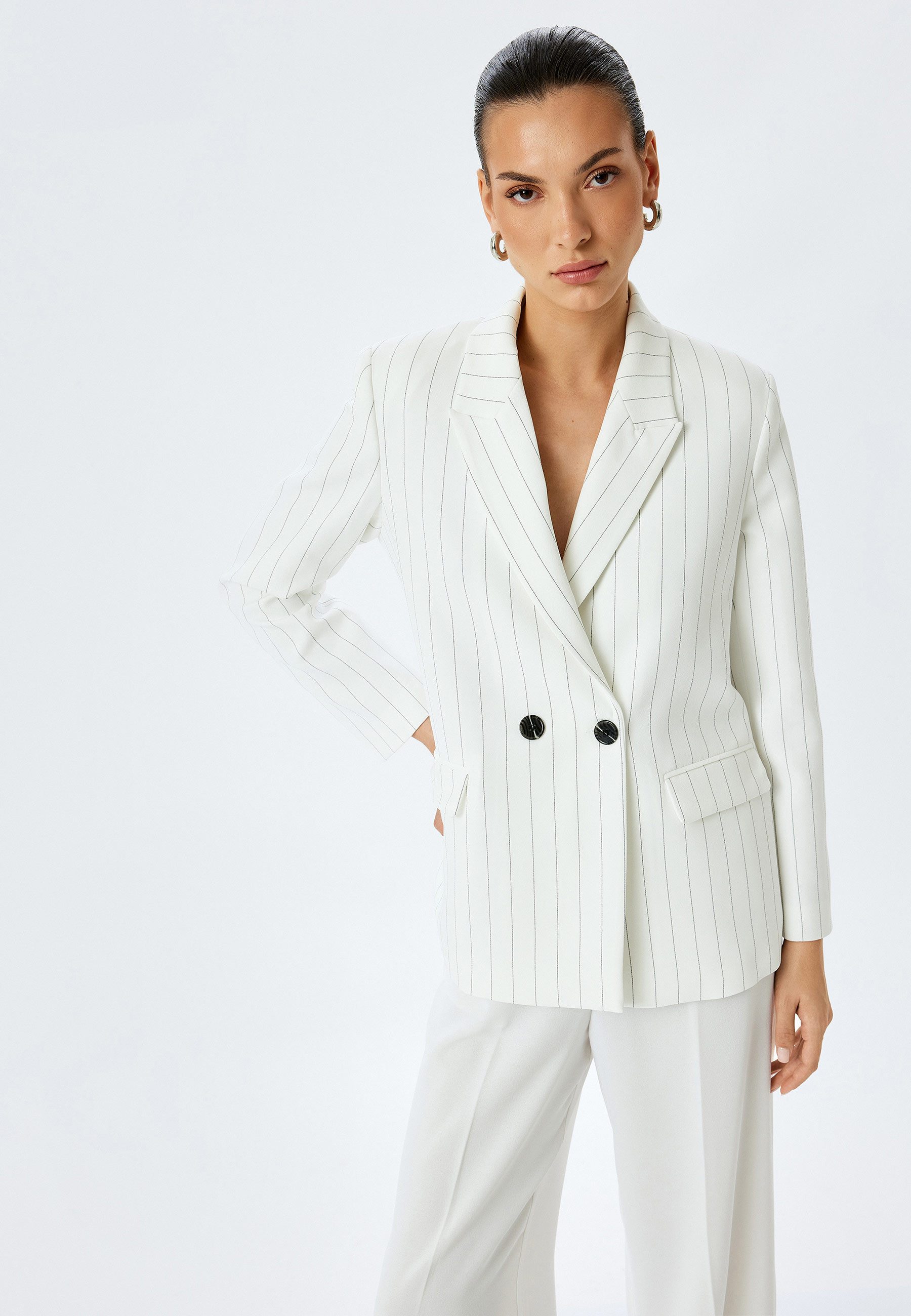 Koton Куртки блейзер Oversize Umschlag Куртки блейзер