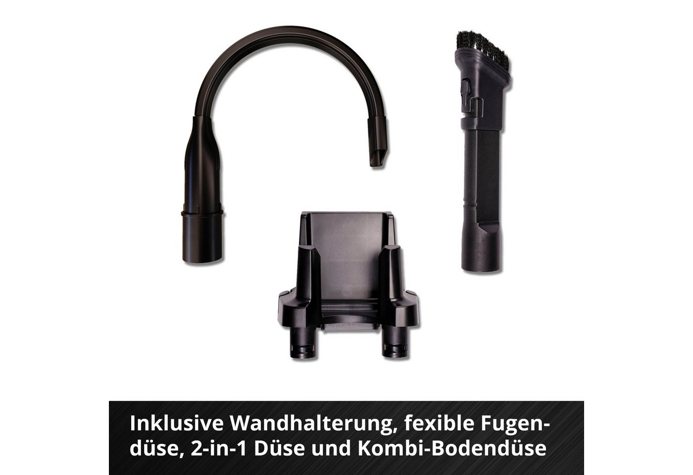 Einhell Akku-Hand-und Stielstaubsauger TE-SV 18 Li, 120 W, beutellos, Power X-Change, Inkl. 18 V 2,5 Ah Akku und Ladegerät