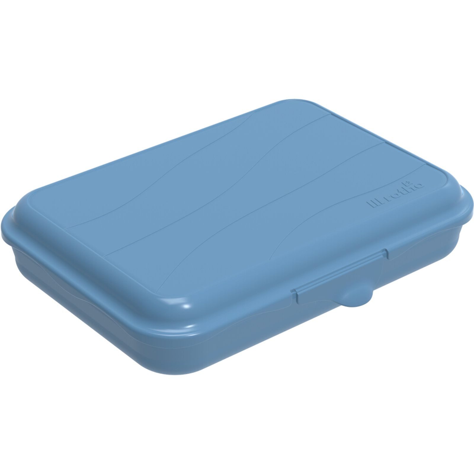 ROTHO Vorratsdose Rotho Funbox Fun 0,75 l horizon blue mit Klickverschluss, Kunststoff