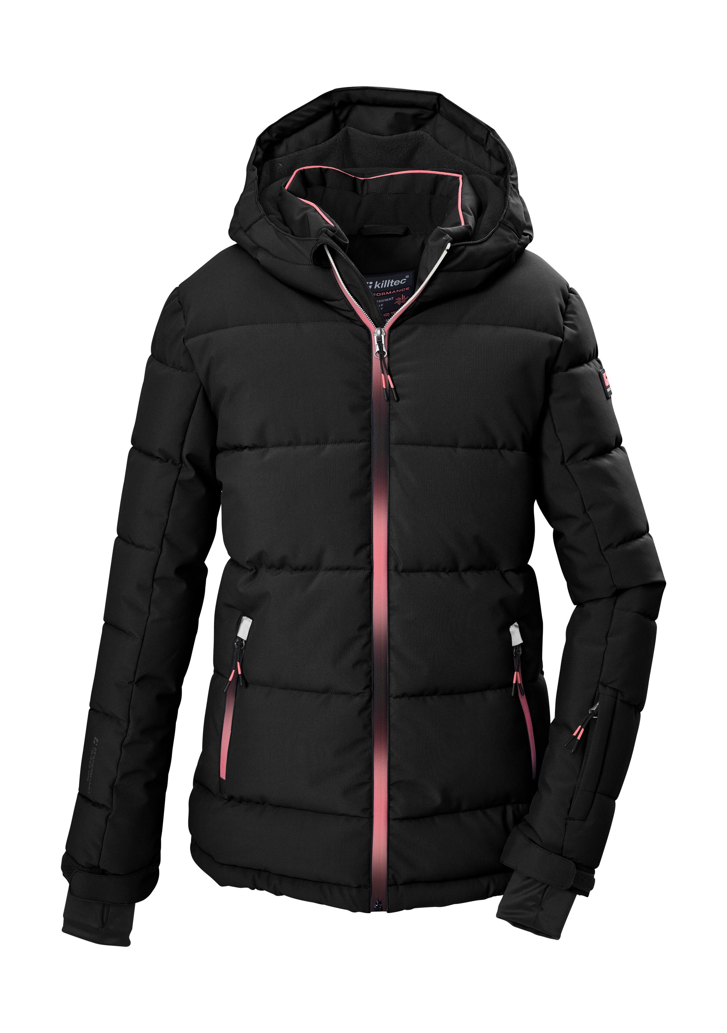 Killtec Skijacke KSW 186 GRLS SKI JCKT Winddichte, wasserabweisende Ski-Steppjacke mit Schneefang
