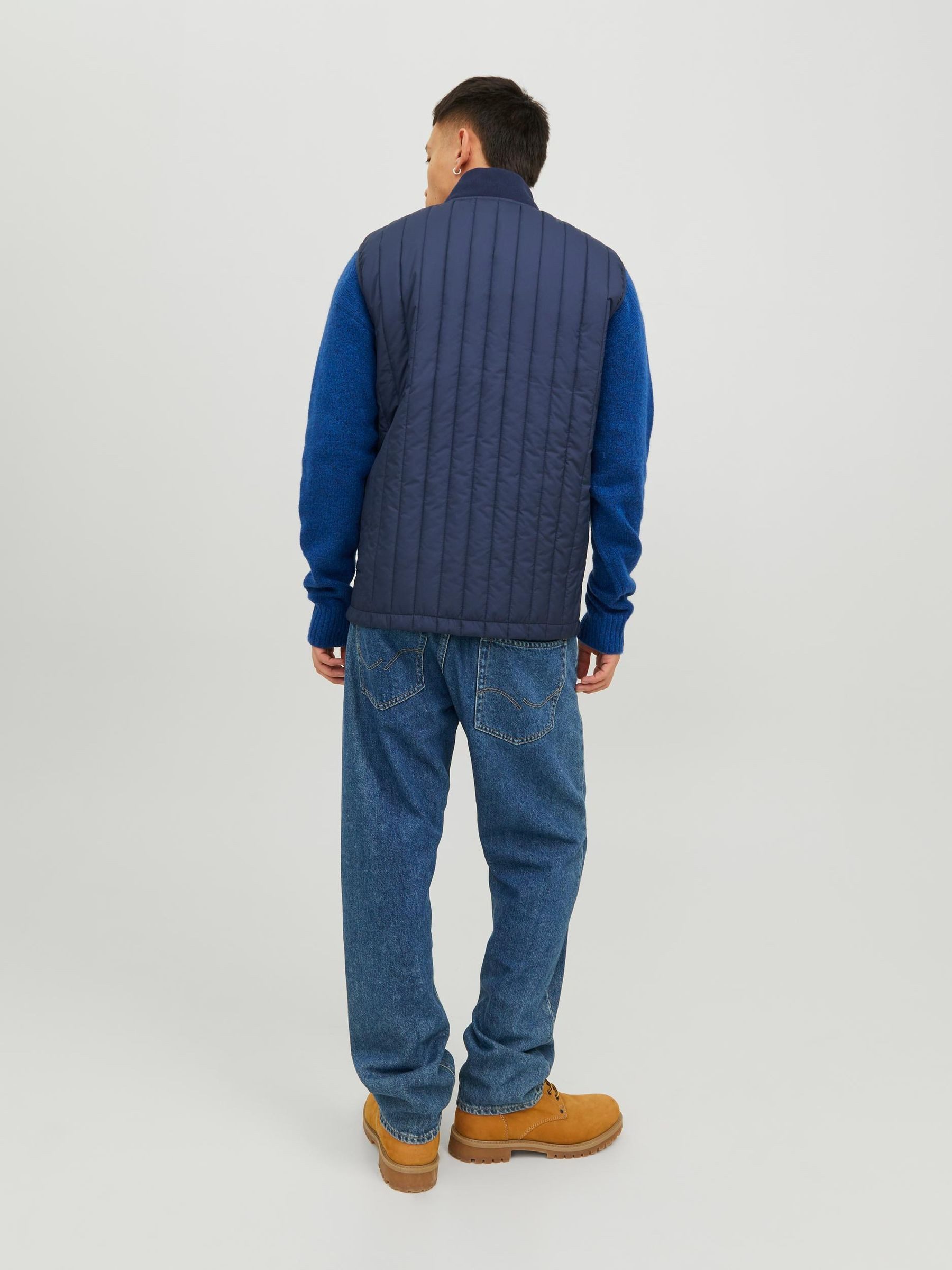 Jack & Jones Funktionsweste Stepp Übergangs Blouson ohne Ärmel JJERECYCLE JJECITY LINER VEST NOOS