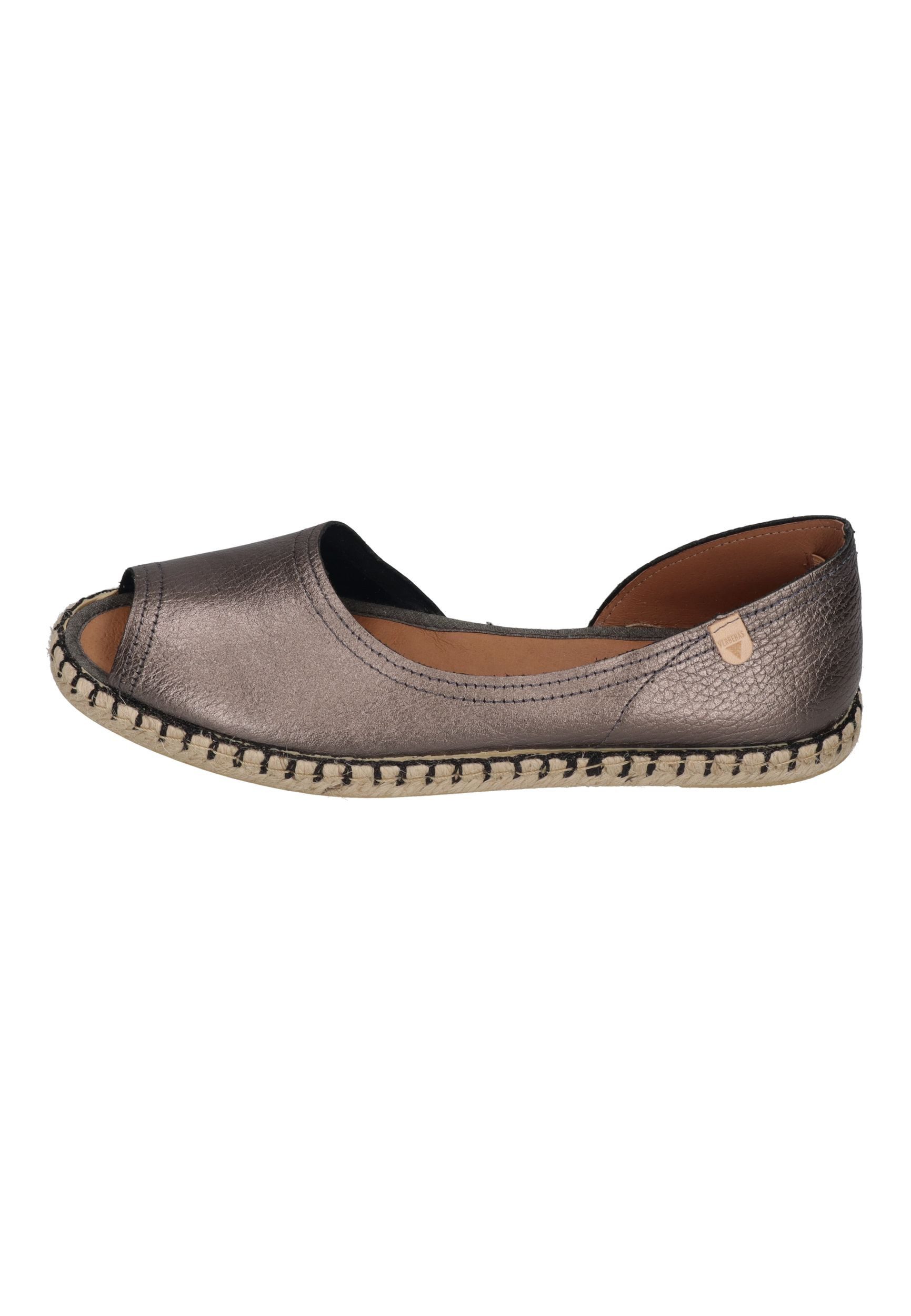 VERBENAS CRUZ nucleo metal al Espadrille Plomo