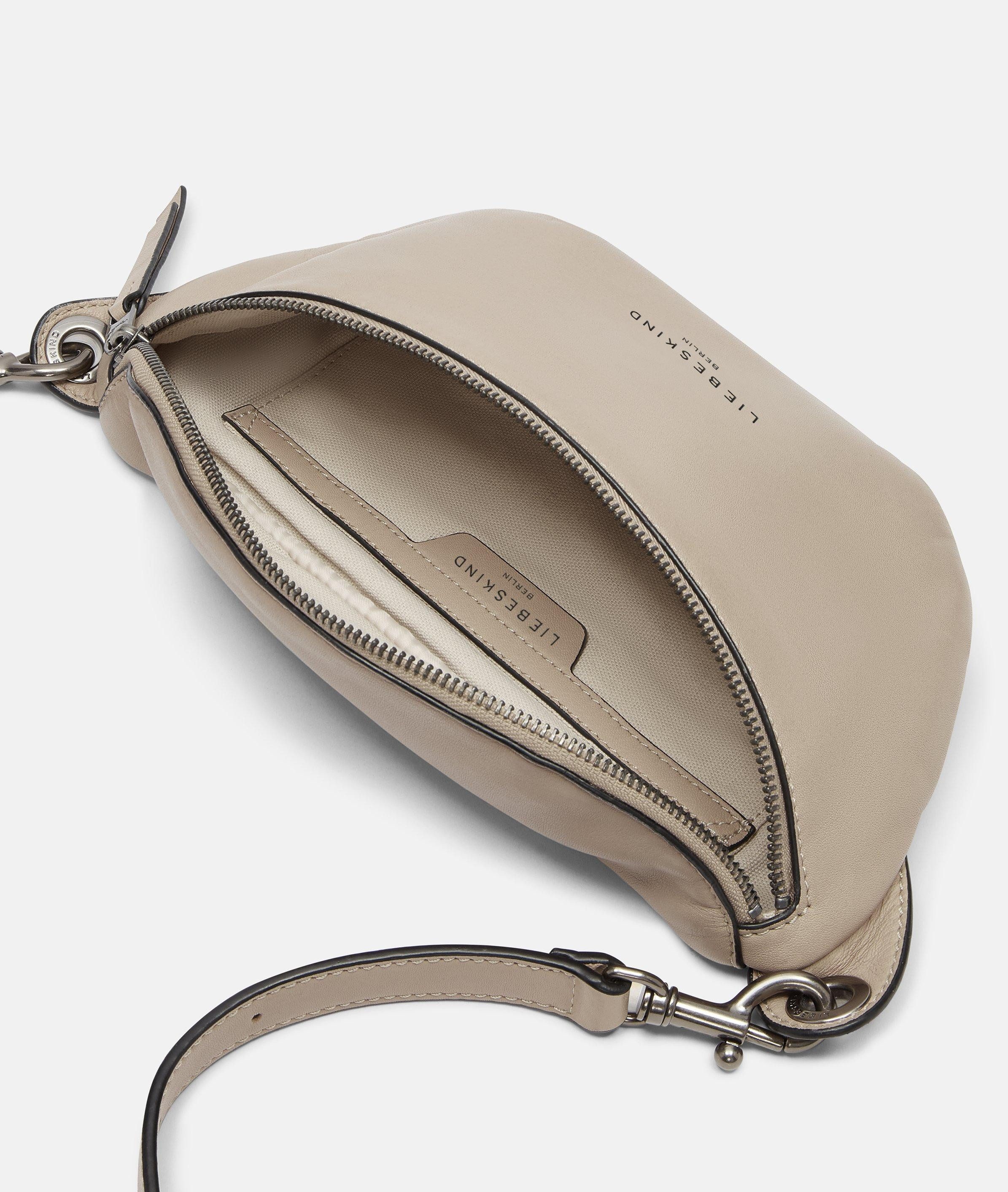 Liebeskind Berlin Gürteltasche Tavia Umhängetasche M, Geräumige Gürteltasche aus Schafsleder