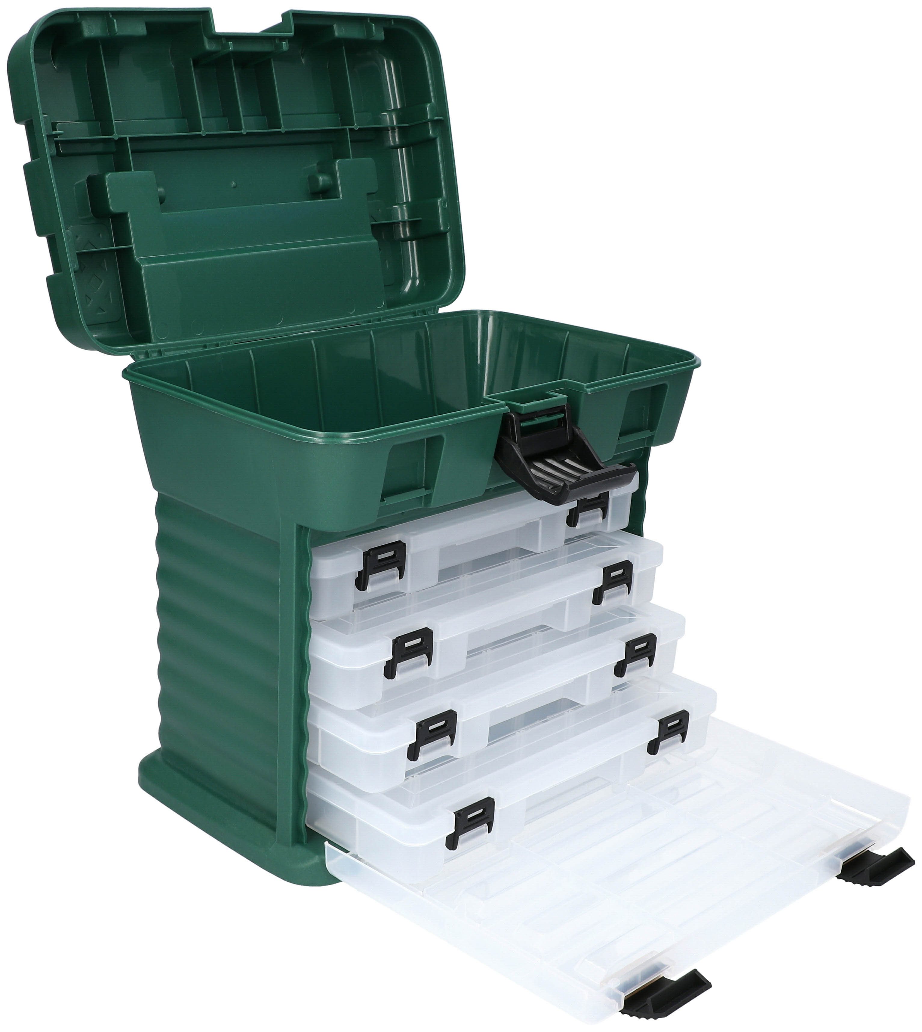 MIKADO Total Fishing Transportbehälter Box für Zubehör 27,5x17x26cm - Angeln Werkstatt Multifunktional, (1-St)