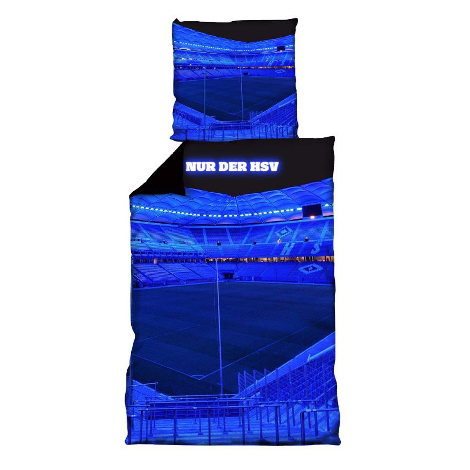 HSV Kinderbettwäsche HSV Bettwäsche Stadion 135 x 200 cm, Kinderbettbezug