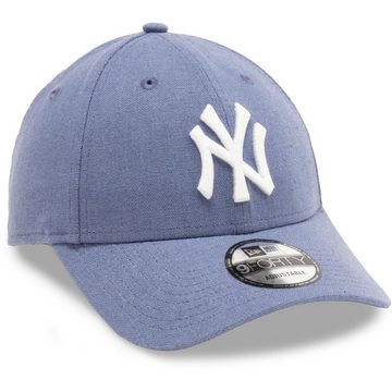 New Era Baseball Cap 9Forty Strapback LEINEN New York Yankees slate