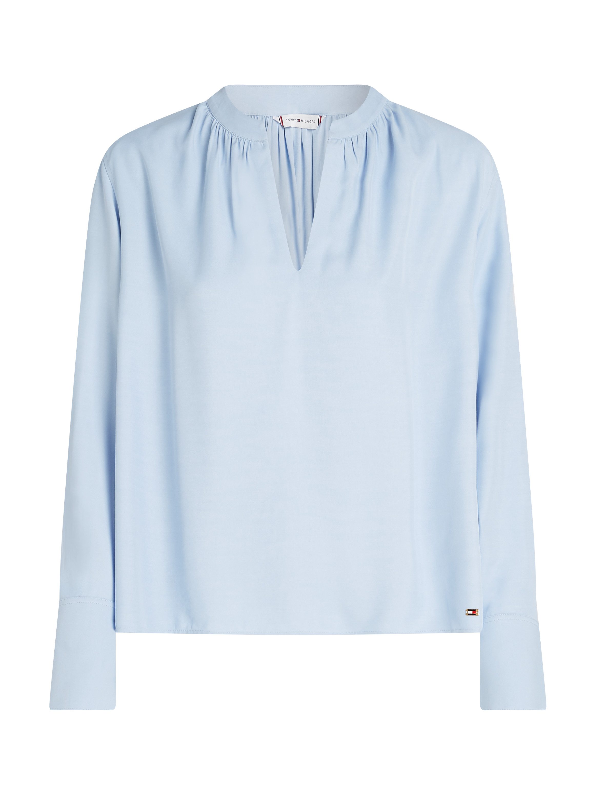 Langarmbluse SOFT VIS V NECK LS BLOUSE