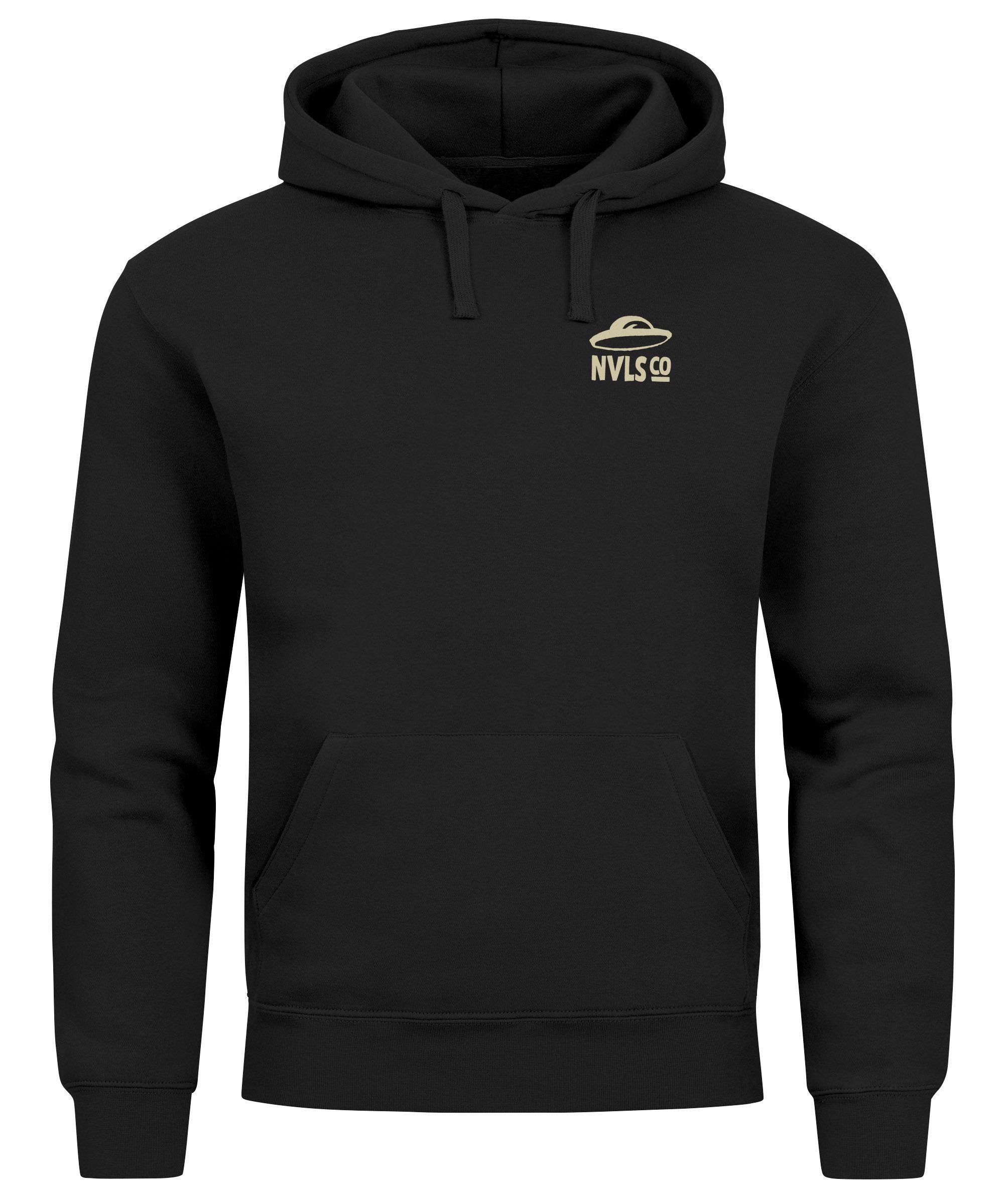 Neverless Hoodie Hoodie Backprint Herren UFO günstig online kaufen