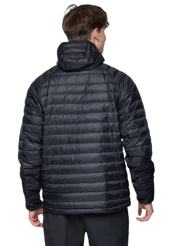 Bergans Winterjacke Daunenjacke Vaagaa Light Down Hood (windabweisend) schwarz Herren