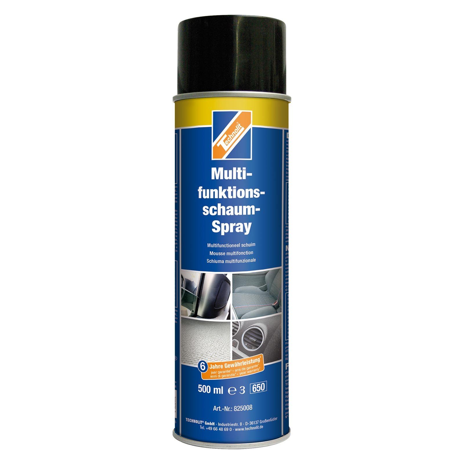 TECHNOLIT® Multifunktionsschaum-Spray 500 ml Universalreiniger | Allzweckreiniger
