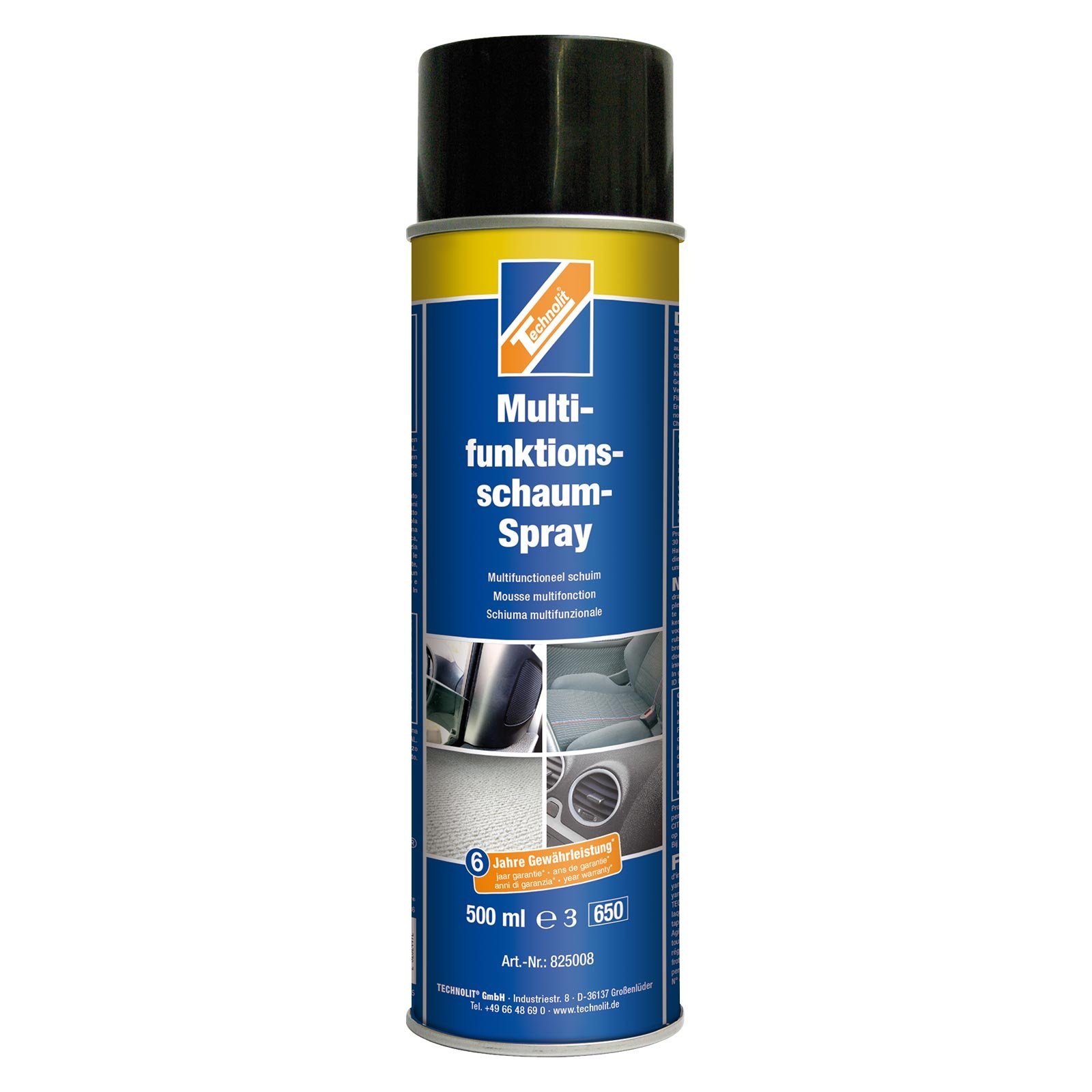 TECHNOLIT® Multifunktionsschaum-Spray 500 ml Universalreiniger