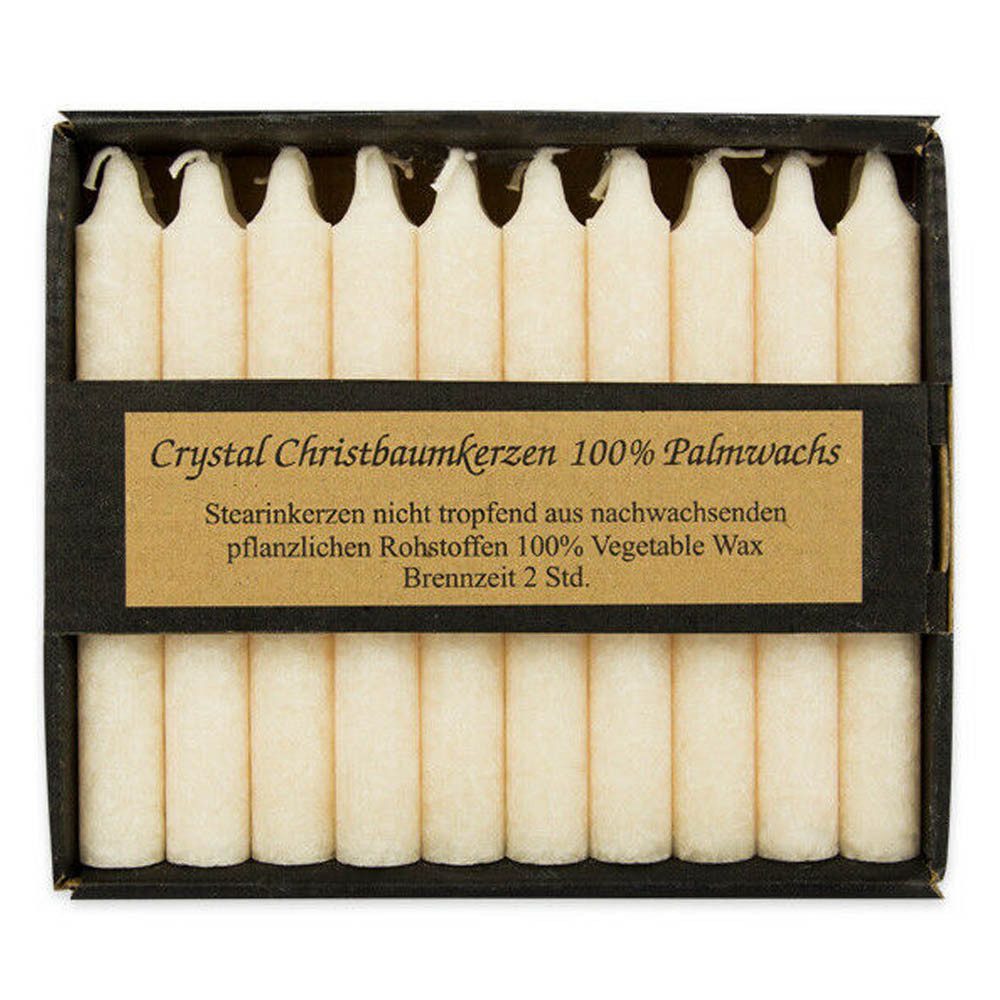 Hahn Kerzenfarm Formkerze Crystal Christbaumkerze - günstig online kaufen