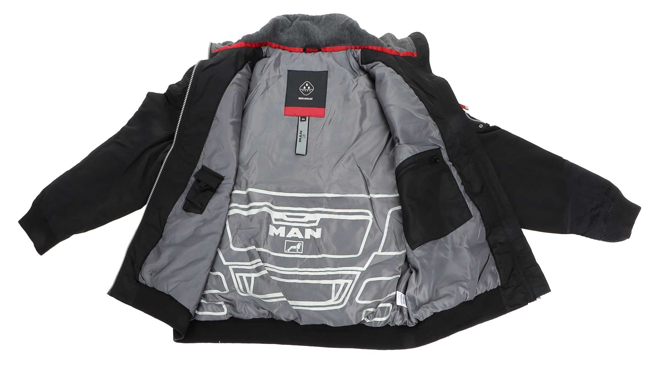 MAN Winterjacke Winterjacke (Jacke gefüttert) Herren Outdoorjacke