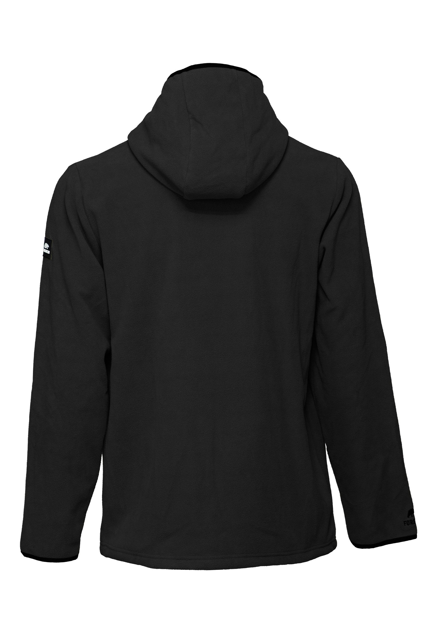 FORSBERG Sweatshirt Dicker Fleece Hoodie Zipper