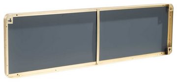 Home4You Spiegel TAINA, B 30 x H 150 cm, Rahmen in Goldfarben, Metall, lackierte Rahmenoberfläche